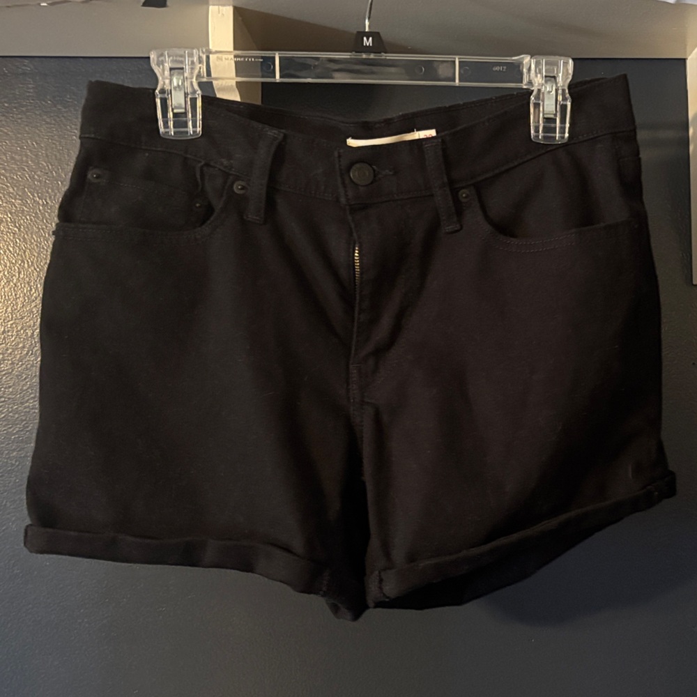 Levi's Women's Dark Jean Shorts